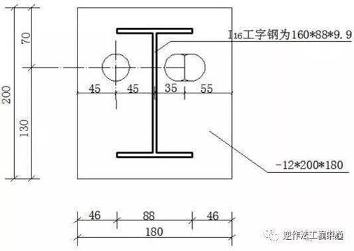 高层建筑悬挑架技术 节约55%工字钢用量的创新方案